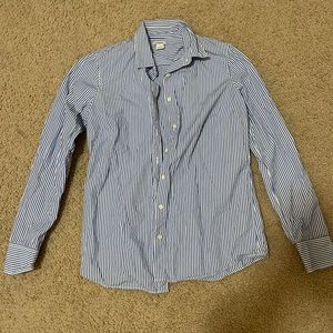 Striped Button Down Shirt J-Crew